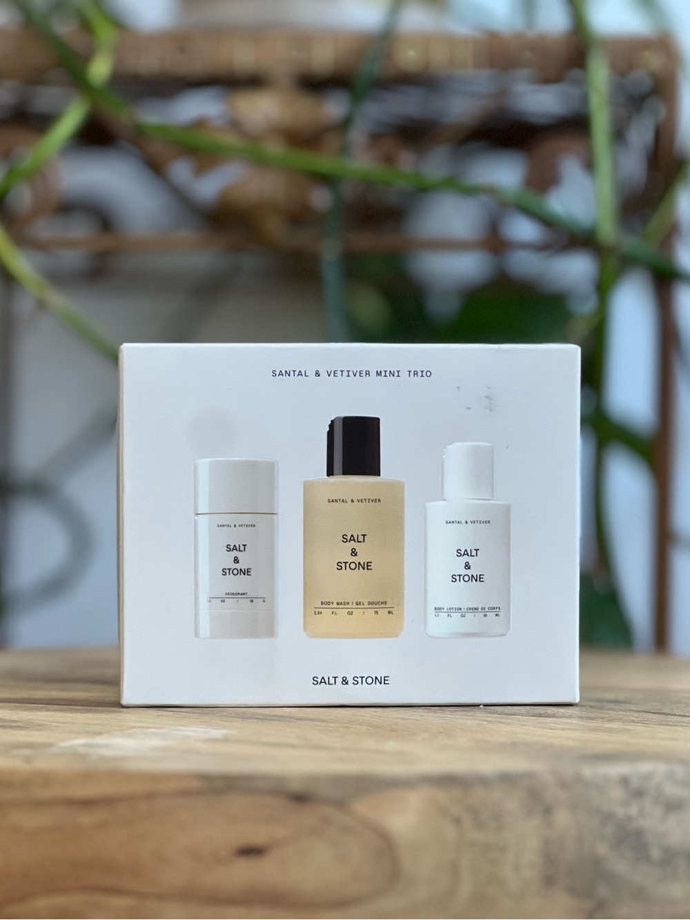 Salt & Stone Santal & Vetiver Mini Trio